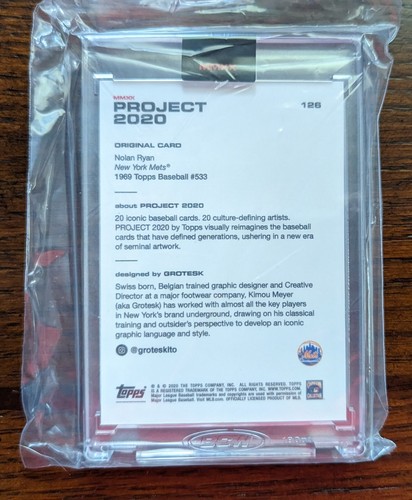 TOPPS PROJECT 2020 Assorted Players w/ original box *Print Runs in description - Picture 53 of 161
