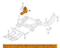 Fiat 2012 500 Seat Track-side Shield Left 1vb67jd7aa Fiat 2012 500 Seat Track-side Shield Left 1vb67jd7aa