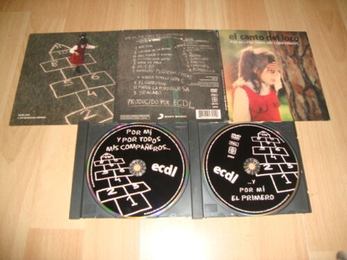 EL CANTO DEL LOCO POR MI Y POR TODOS MIS COMPAÑEROS CON 2 DISCOS CD + DVD - Photo 1/1
