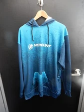 Mercury  Outboards  Hooded Sweatshirt BLUE sunblock 2XL