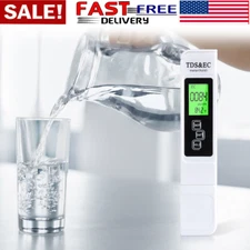 3in1 TDS EC PPM Meter Digital Water Quality Tester Pen Meter For Drinking Water