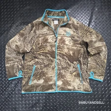 Realtree MAX-1 XT Camo Fleece Jacket XXL Brown Zip-Up Hunting Outdoor Mens