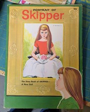 Portrait of Skipper by Ellen Lenhart, Illustrated Book 1964 by Mattel - Barbie