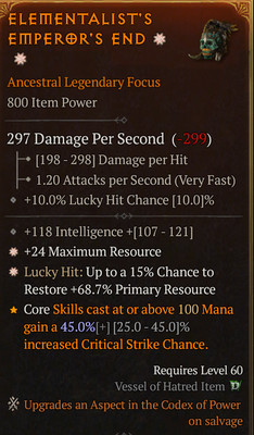 Le secret des aspects légendaires dans Diablo 4