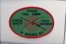 1967 Tuocs Dall Camp Reeves patch