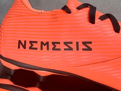 Botín de fútbol Adidas Nemeziz para hombre talla 13 fútbol 19,4 FXG coral EH0302 campo - Imagen 4 de 22