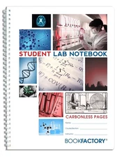 Carbonless Student Lab Notebook - 50 Sets of Pages (8.5'' X 11'') (Duplicator 