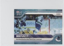 2023-24 Topps Now NHL Stickers Blue Ice 1/10 Brock Boeser #184 2o7