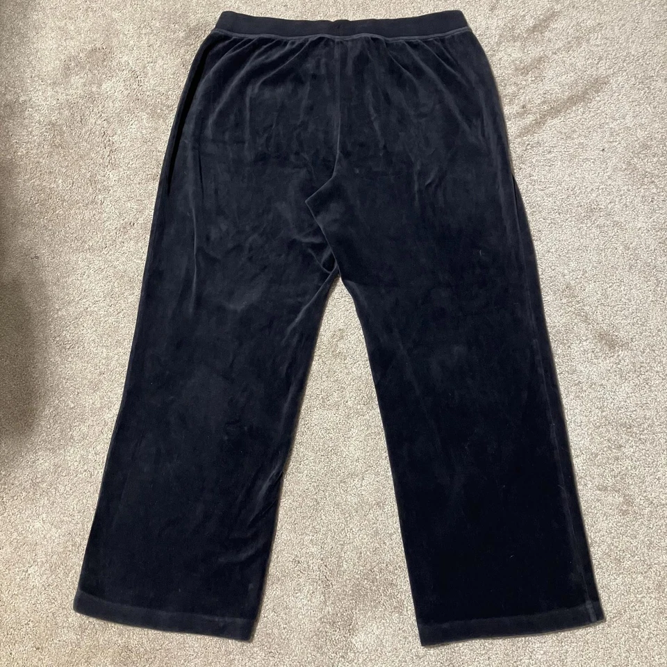 Pantalones de salón para mujer St. John's Bay negros talla IX Foto 3 de 3