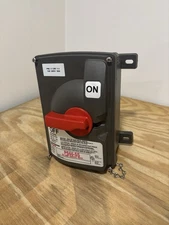 Pass & Seymour PS60-SS 60A 600V Heavy Duty Disconnect Switch Type 4X