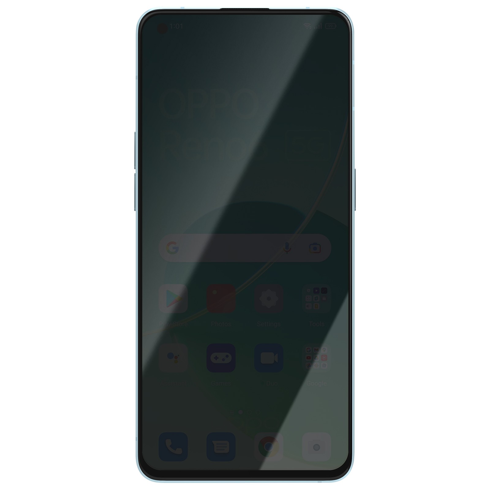 Écran LCD Oppo Reno 6 bleu pour remplacer un bloc tactile cassé Clappio