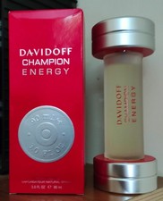 CHAMPION ENERGY Zino Davidoff Perfume 90ml Eau de Toilette Vintage New