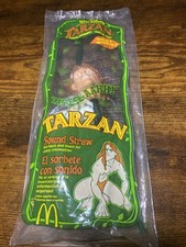 Vintage Tarzan Sound Staw McDonald's Happy Meal Toy 1999 Walt Disney