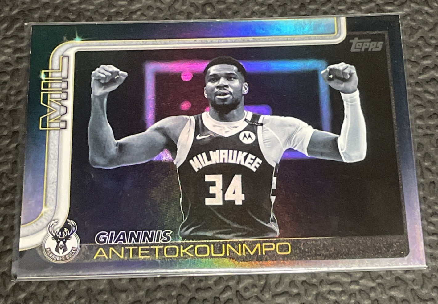 2025-26 Topps Black Friday- Giannis Antetokounmpo Blackout Target Exclusive #54