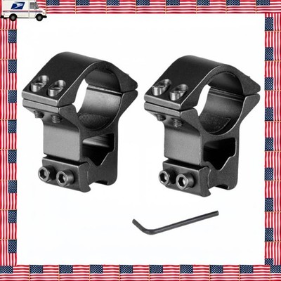1INCH Scope Mount Double Nail Rings Optical Sight Bracket 11MM Rail