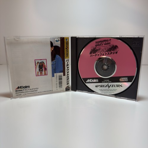 Virtua Photo Studio Sega Saturn Complete Inc Spine Card NTSC-J - Picture 7 of 8