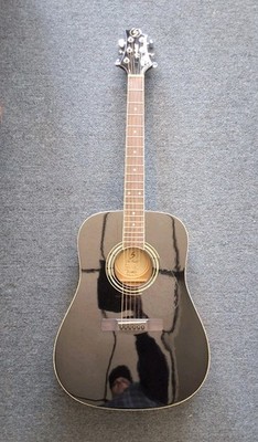 Samick Greg Bennett Acustic Guitar D-1/BK In Very Good Condition