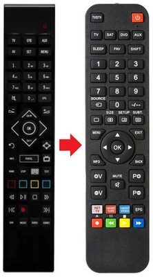 Fernbedienung geeignet für ARRIS VIP1003
