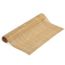 Cane Rattan Webbing Roll, 3.28ft x 15.7inch Woven x 13.8inch, Beige