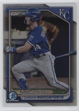 2024 Bowman Chrome Prospects Refractor 87/499 Carson Roccaforte #BCP-33 ib6