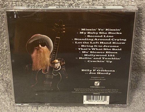 Billy F Gibbons (ZZ Top) ~ The Big Bad Blues CD 2018 Concord Records •• NEW •• - Picture 2 of 3