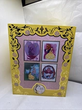 DISNEY Parks D23 BEAUTY and the BEAST CANVAS FRAMED LIMITED 2300 PCS SET 4 Lb