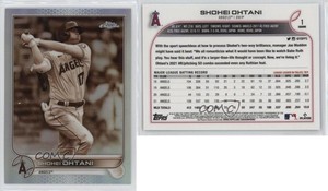 2022 Topps Chrome Sepia Refractor Shohei Ohtani #1