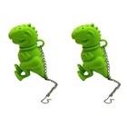  2 PCS Tee Ei Sieb Teenetz Für Losen Wiederverwendbar Tee-Diffusor