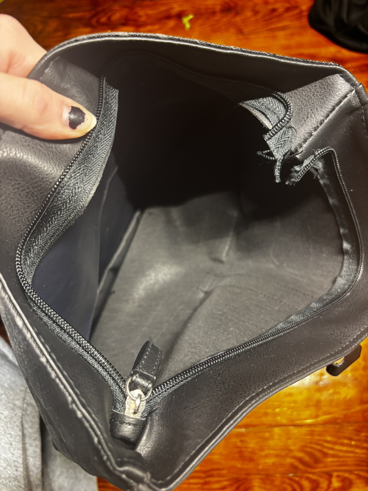 Tanger Black Pattern Backpack - image 6