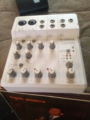 Yamaha Audiogram 6 USB Audio Interface Mixer 6-Channel Recording Used