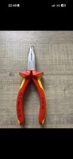 Knipex 1,000V 25 26 160 Insulated Angled Long Nose Pliers