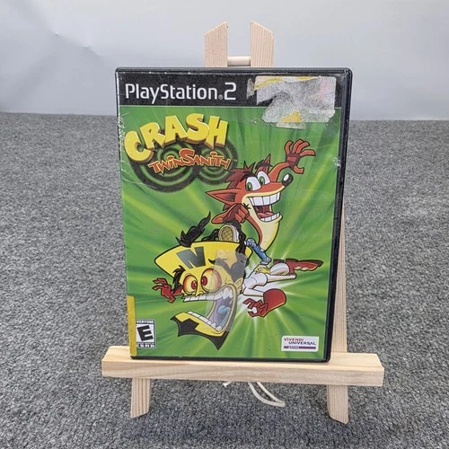 Crash Bandicoot: TwinSanity (Playstation 2, PS2 2004) Black Label