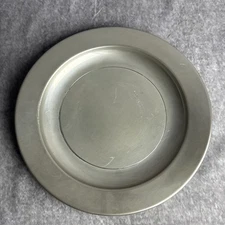 Stieff Colonial Williamsburg Restoration Pewter Plates 11" CW59-298