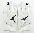 Nike Jordan Vapor Knit Football Gloves Men's XL White/Black