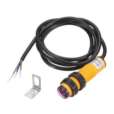 300mA DC6-36 V M18 E3F-DS30C4 Diffuse Reflection Photoelectric Sensor(Yellow)
