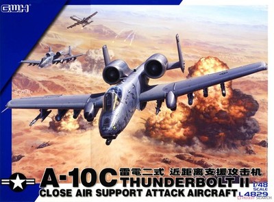 Great Wall Hobby L4829 A-10C Thunderbolt II Close Air Support Attack Aircraft