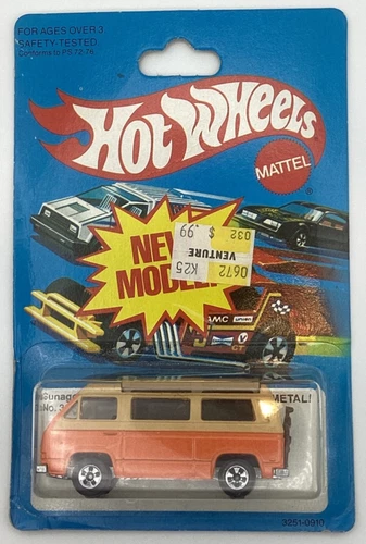 Hot Wheels 1982 vintage SUNAGON, #3251, Volkswagen Vanagon Camper, nice VW van