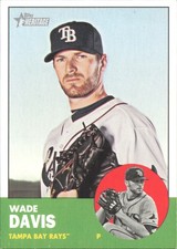 2012 Topps Heritage #109 Wade Davis