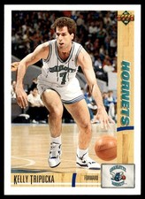 1991-92 Upper Deck Kelly Tripucka Charlotte Hornets #290