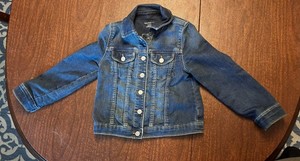 Baby Gap 1969 Toddler Denim Jean Jacket Size 5 Year, Front Classic Snap Closure