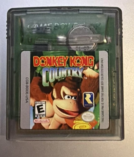 Donkey Kong Country GBC Nintendo Game Boy Color With Case￼