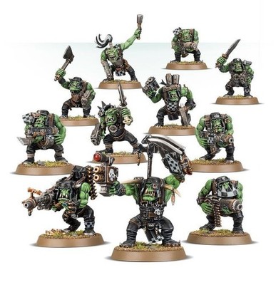 40k Ork Boyz Squad New On Sprue (No Box)