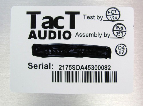 Amplificador de potencia de alto rendimiento Lyngdorf/Tact Audio SDA-2175, negro ~ STSI - Imagen 14 de 21