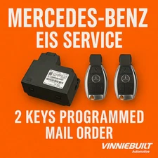 Mercedes-Benz Two Keys Programmed Mail Order EIS Service