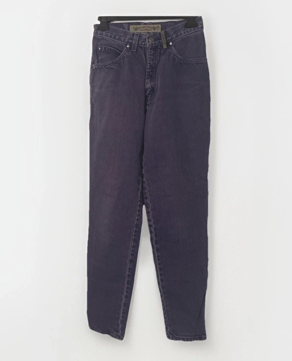 Vintage Women’s Size 7 Levi’s 900 Series Jeans Purple High Rise Tapered Mom Jean