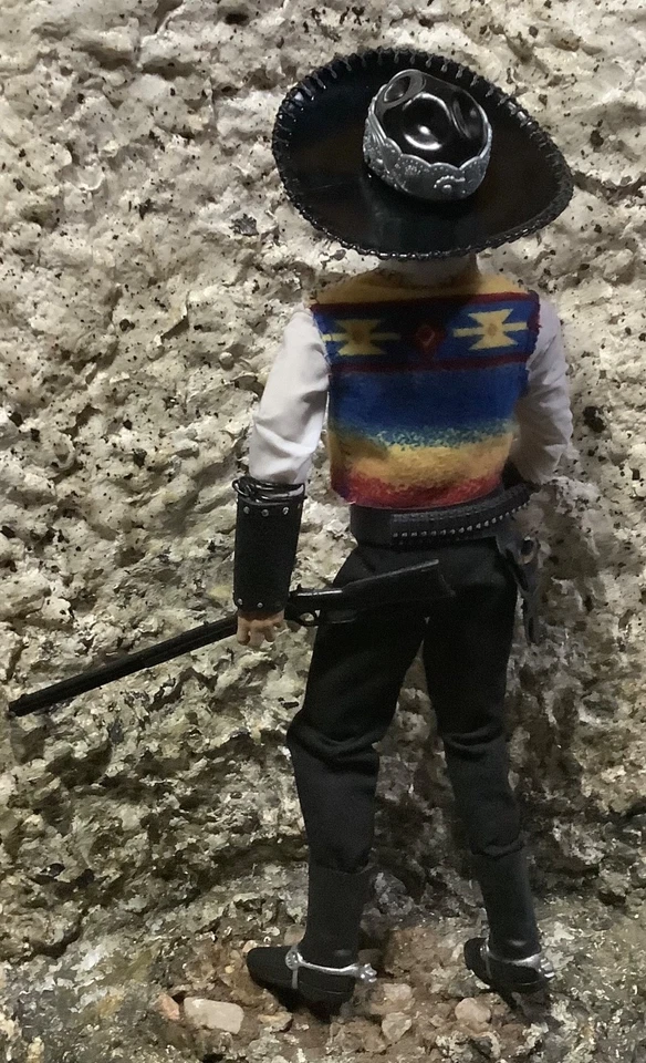 1/6 Western Sideshow/Dragón/Vaquero Mexicano Personalizado con Sombero y Armas Foto 3 de 4