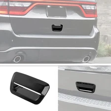 For Dodge Durango 14-26 Glossy Black Tailgate Door Handle Bowl Decor Cover Trim