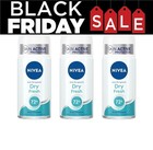 Nivea Women Dry Fresh Roll-On Deodorant Antibakteriell 50ml 3er Pack