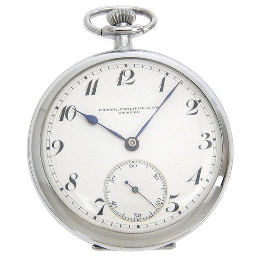 PATEK PHILIPPE 18jewels Pocket watch 1920 191034 Stainless Steel Hand Wind... - 第 1/8 張圖片