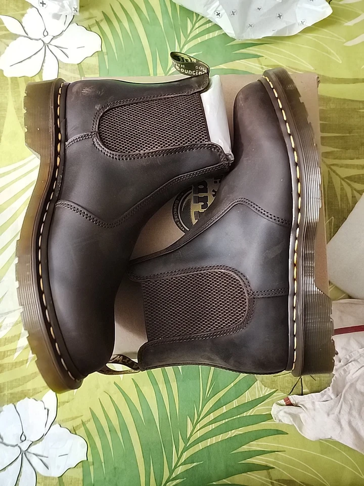 Dr. Martens 2976 YS - Boots Marron - Photo 3/4